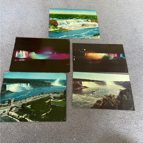 Vintage Niagara Falls  picture pamphlet And 5 postcards - Picture 7 of 10